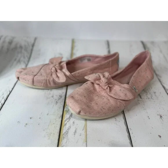 Toms-Pink Slip On - Picture 2 of 3